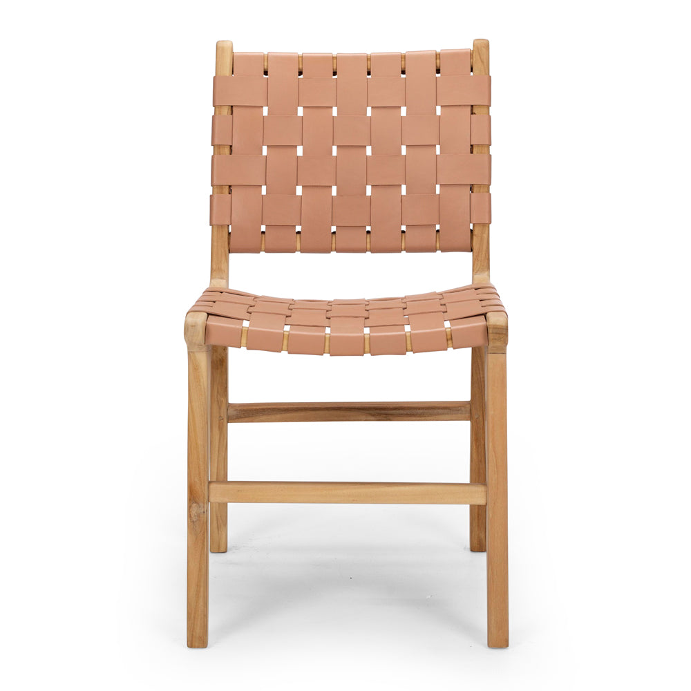 Indo Woven Dining Chair - Plush