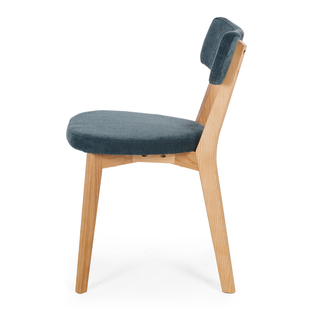 Prego Dining Chair - Blue Strata