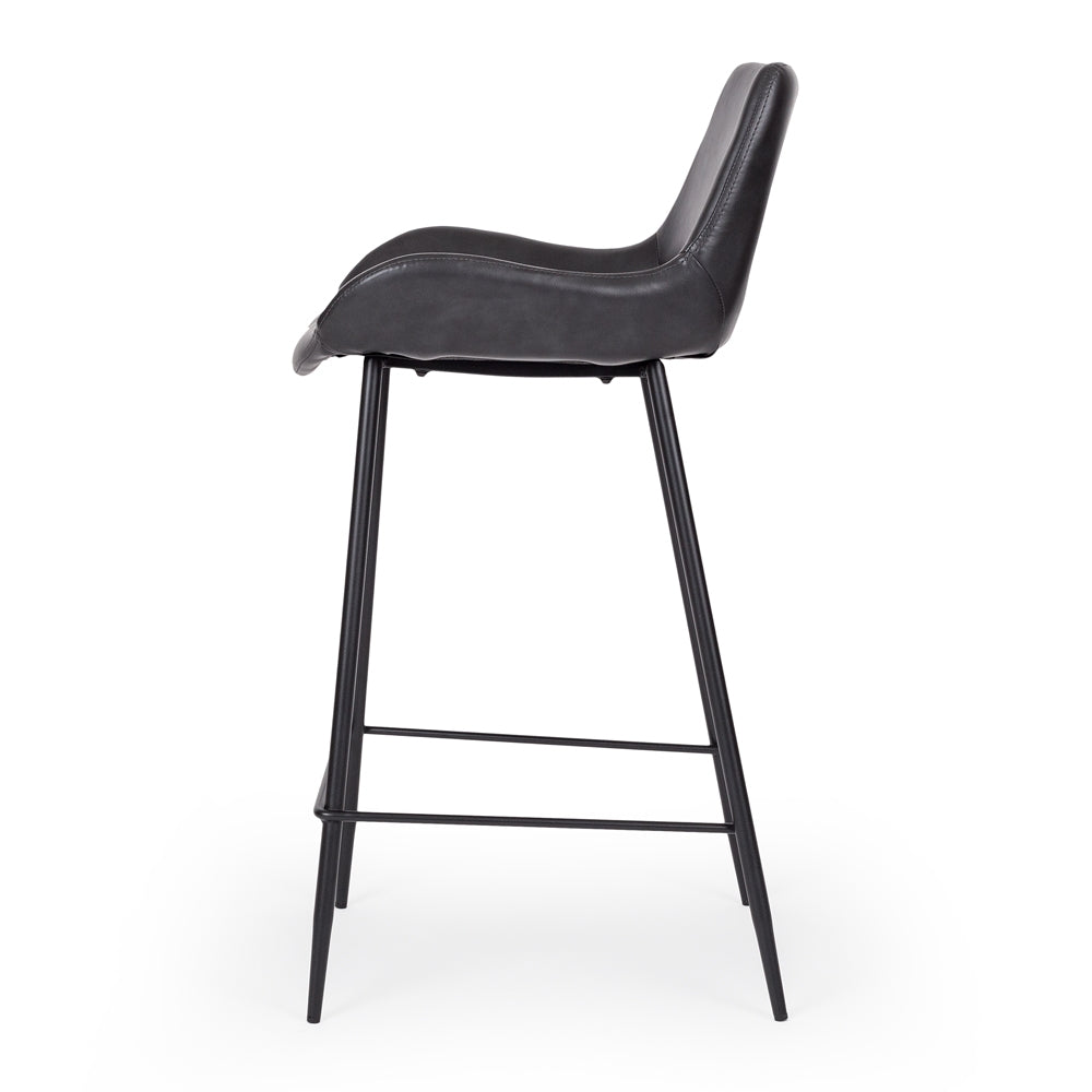 Vintage Barstool - Black