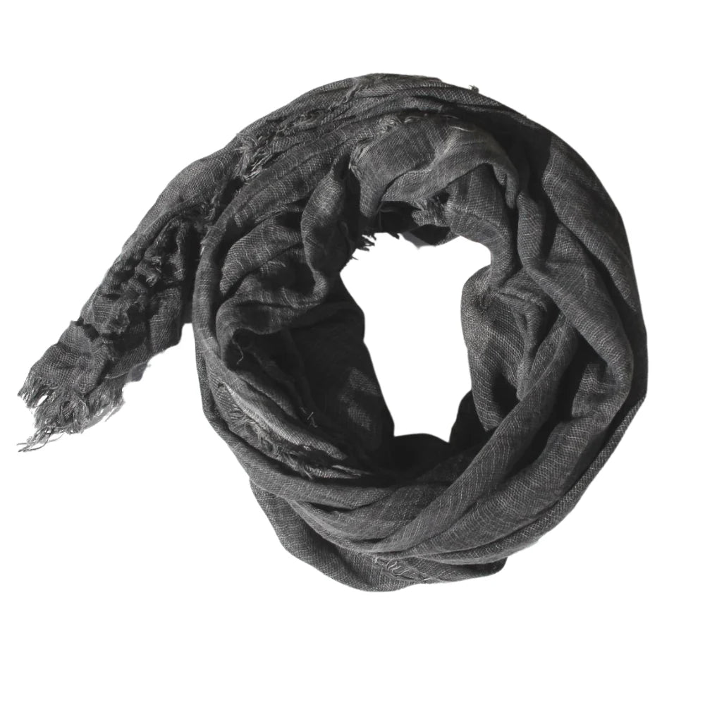 Linen Blend Scarfs - 4 Colours