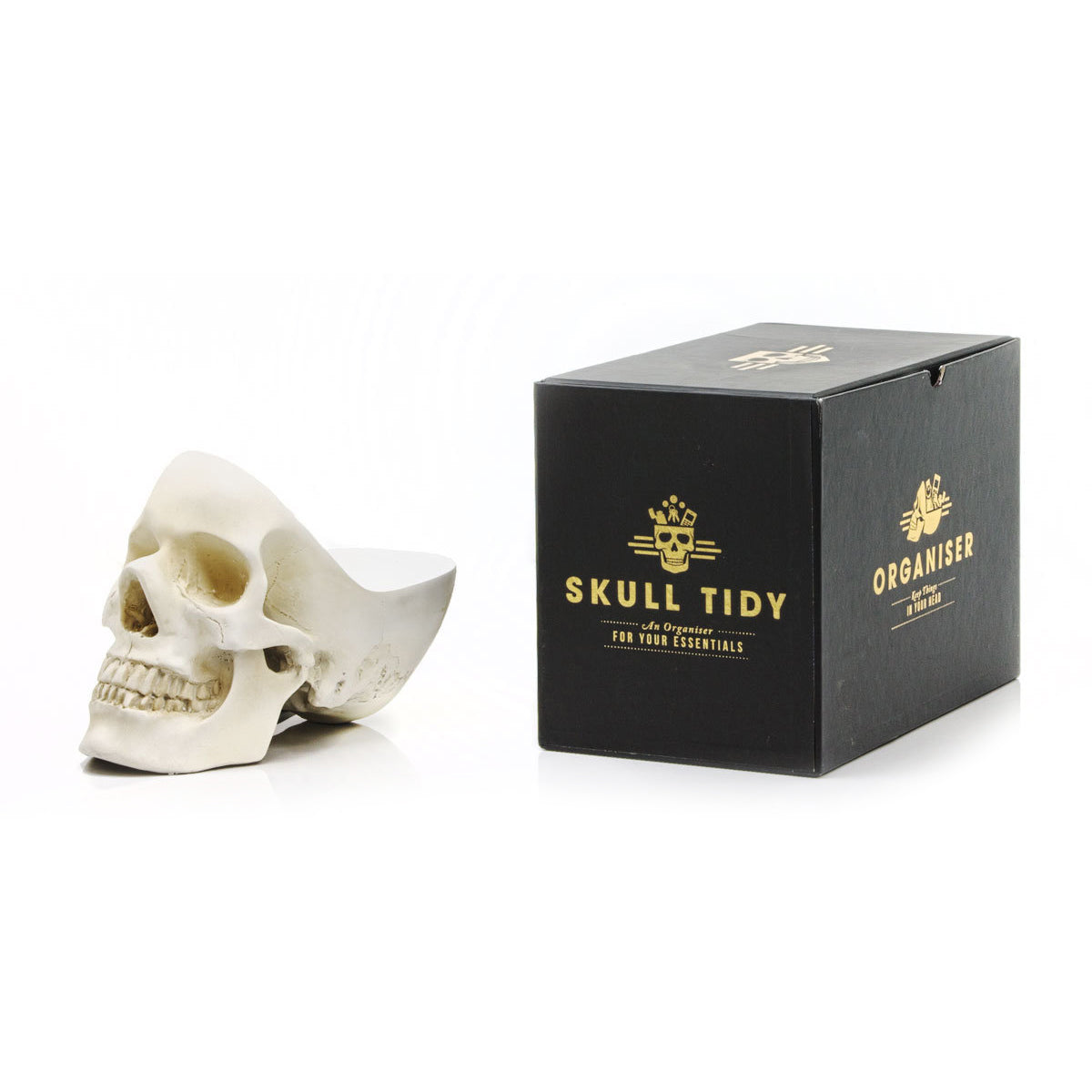 Skull Tidy - White