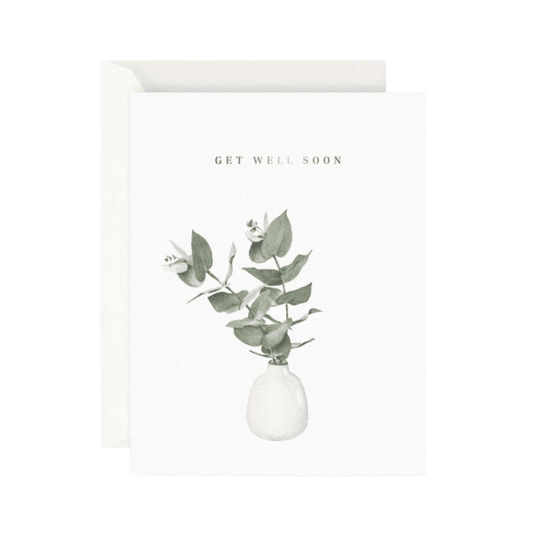 Card - Eucalyptus Get Well Soon