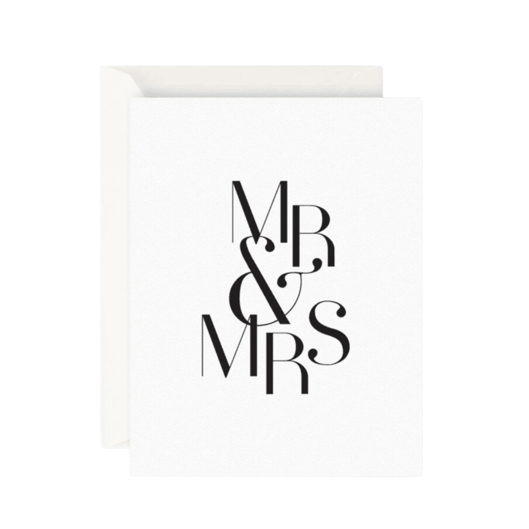 Card - Mr & Mrs