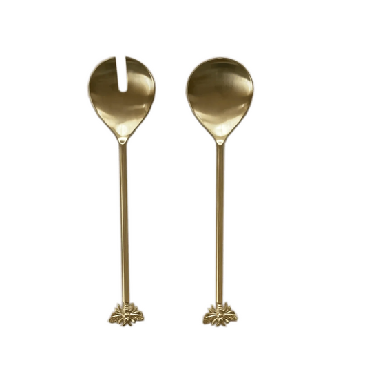 Bee Salad Server Set