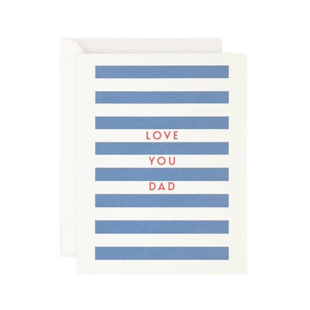 Card - Love You Dad Stripes