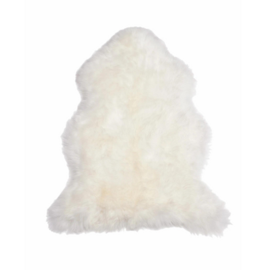 Long Wool Sheepskin - Ivory