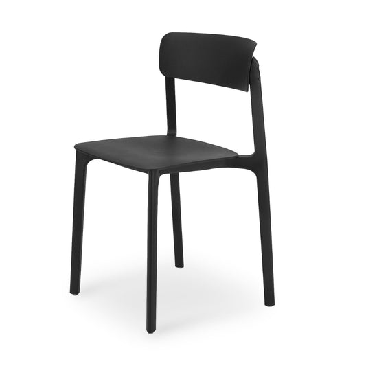 Kākābeak Dining Chair – Black