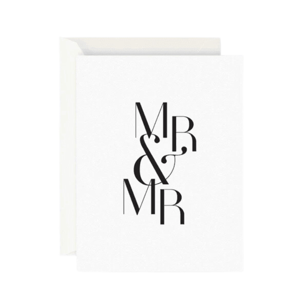 Card - Mr & Mr