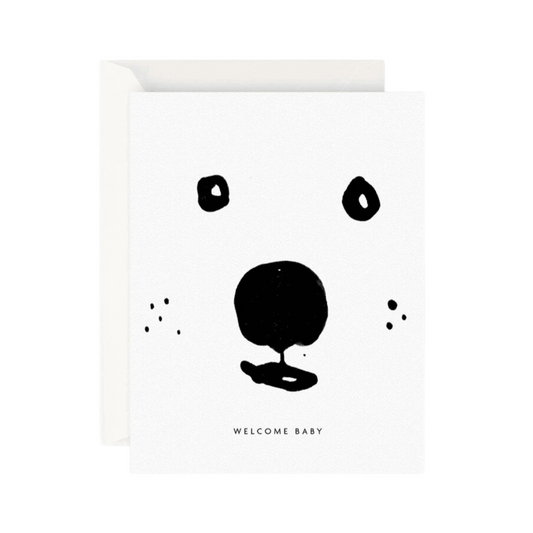 Card - Welcome Baby Bear