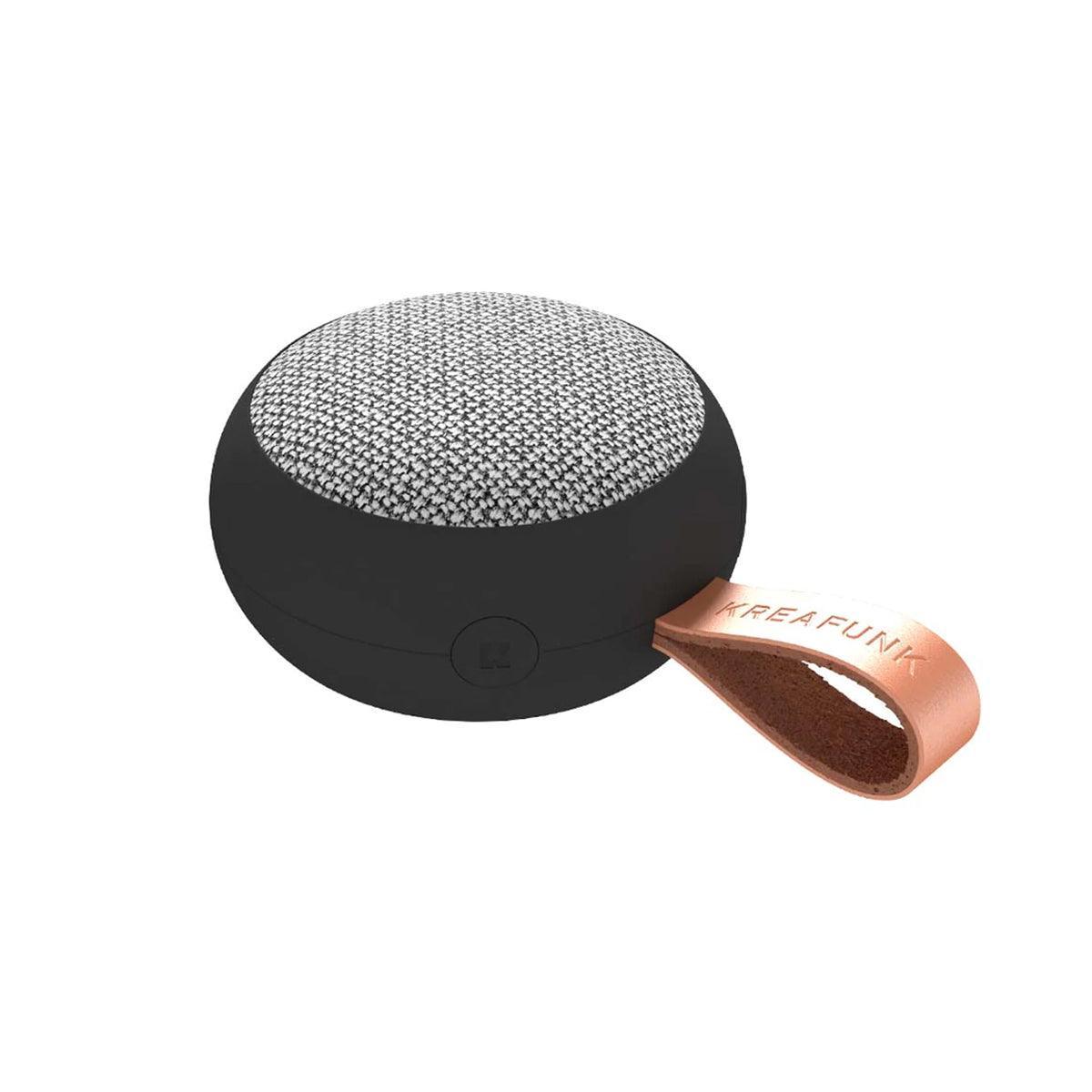 Ago 2 Fabric Bluetooth Speaker - Black - Humble & Grand Homestore