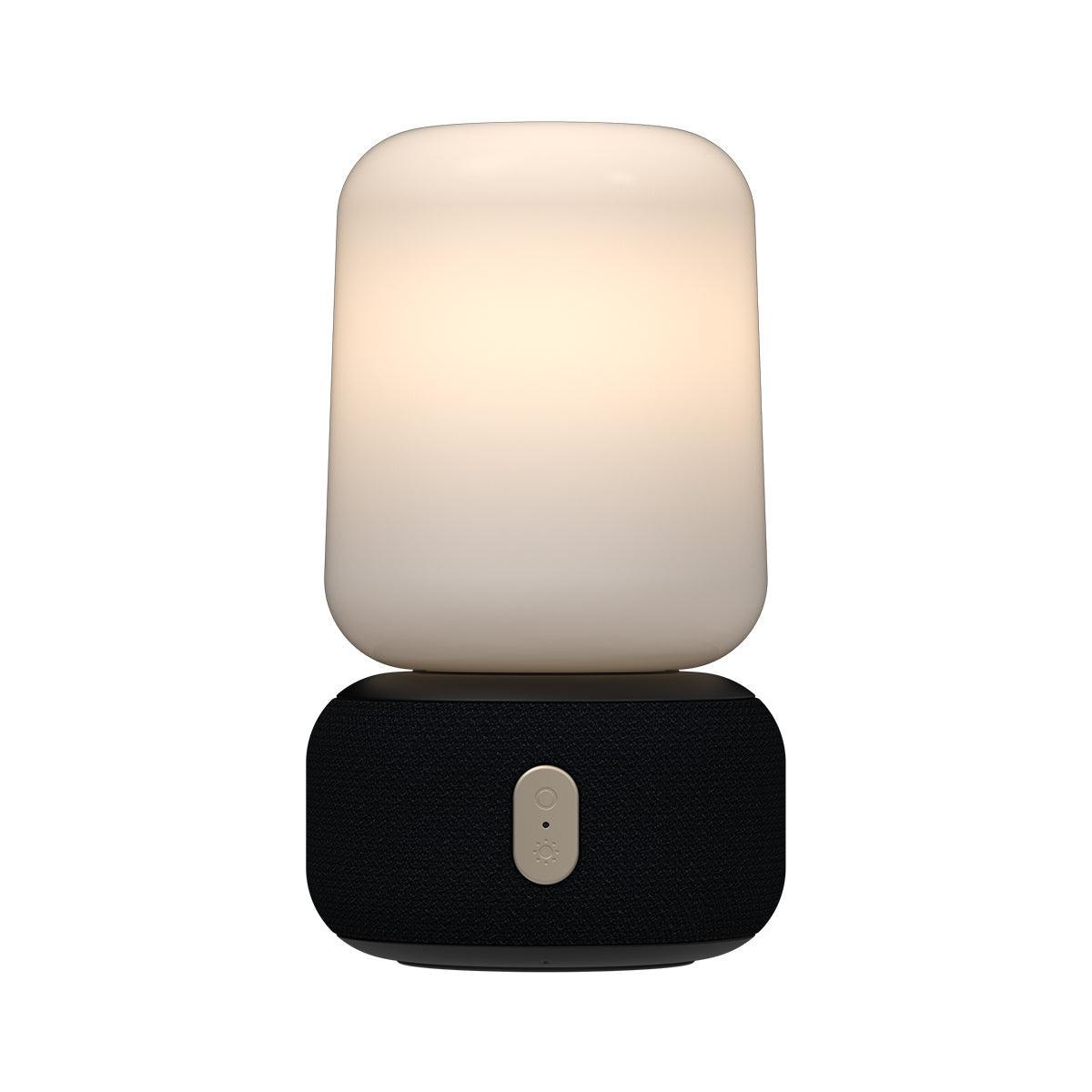 Aloomi Wireless Speaker And Lamp - Black - Humble & Grand Homestore