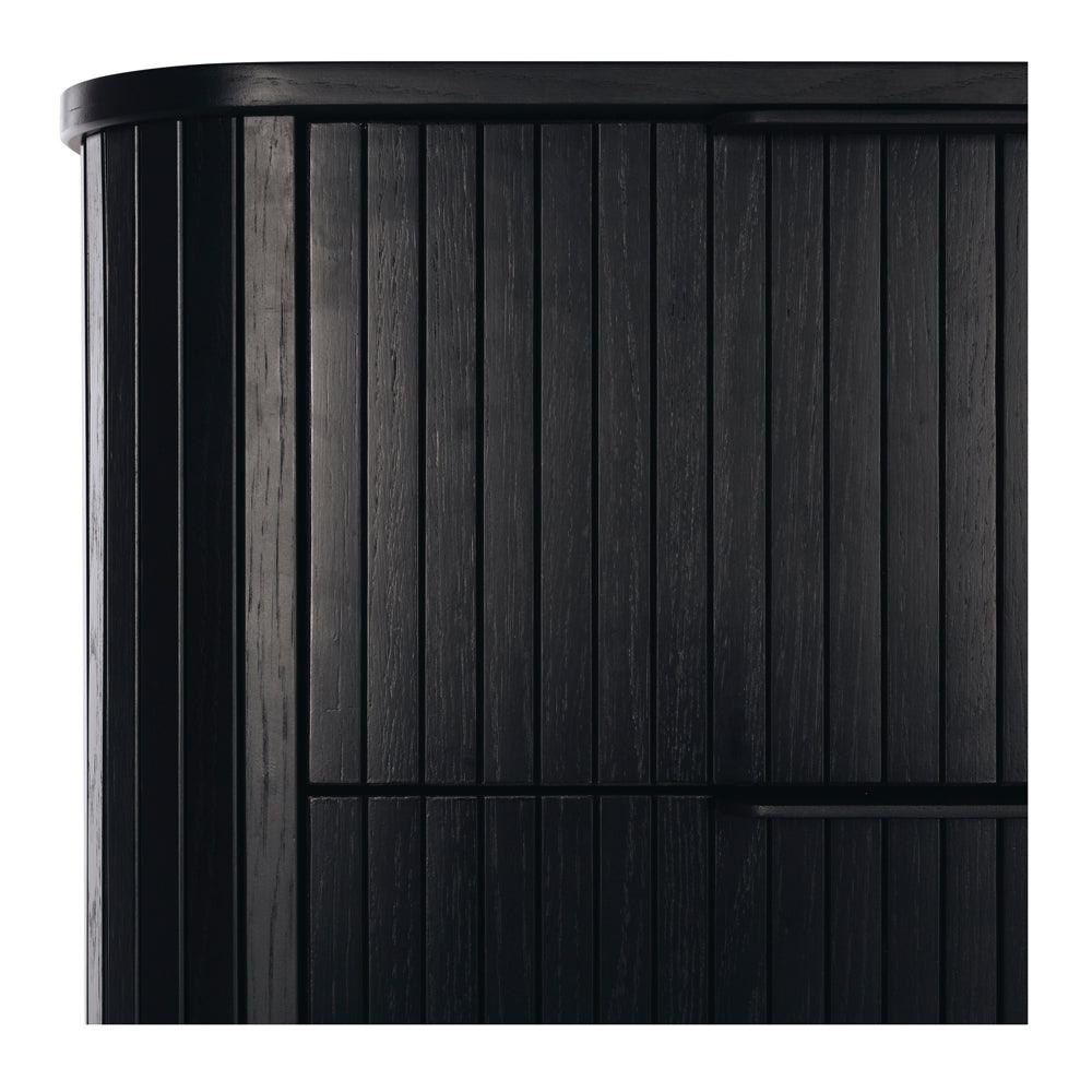 Anders 4 Drawer Tallboy - Black - Humble & Grand Homestore