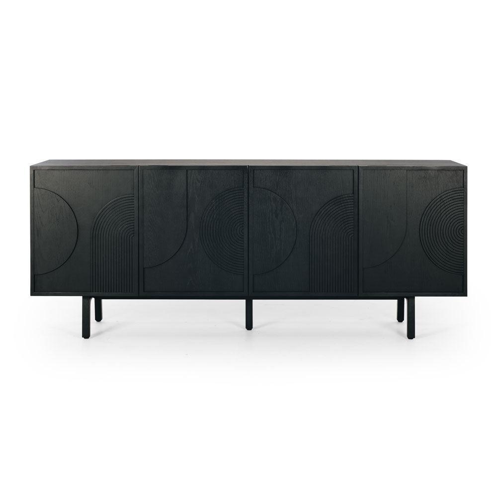 Arc Sideboard - Black - Humble & Grand Homestore