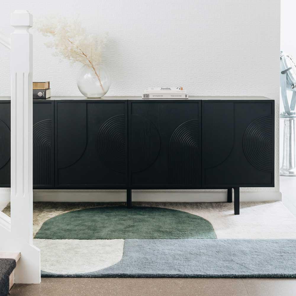 Arc Sideboard - Black - Humble & Grand Homestore