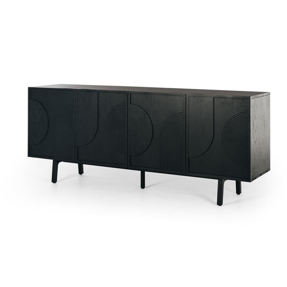 Arc Sideboard - Black - Humble & Grand Homestore