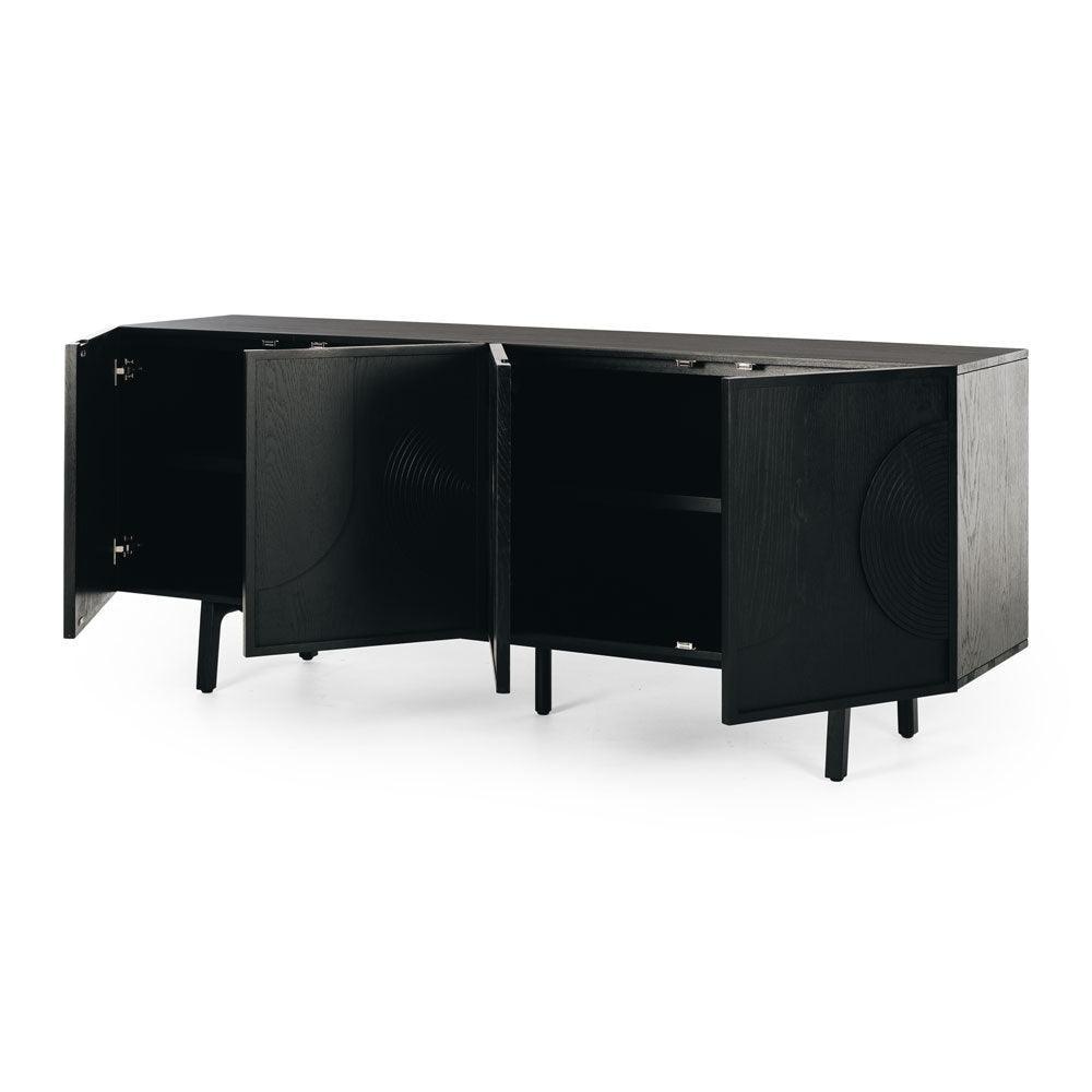 Arc Sideboard - Black - Humble & Grand Homestore