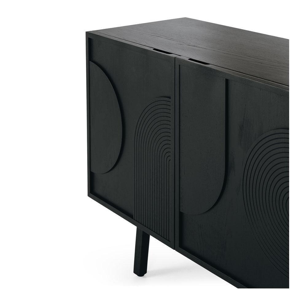 Arc Sideboard - Black - Humble & Grand Homestore