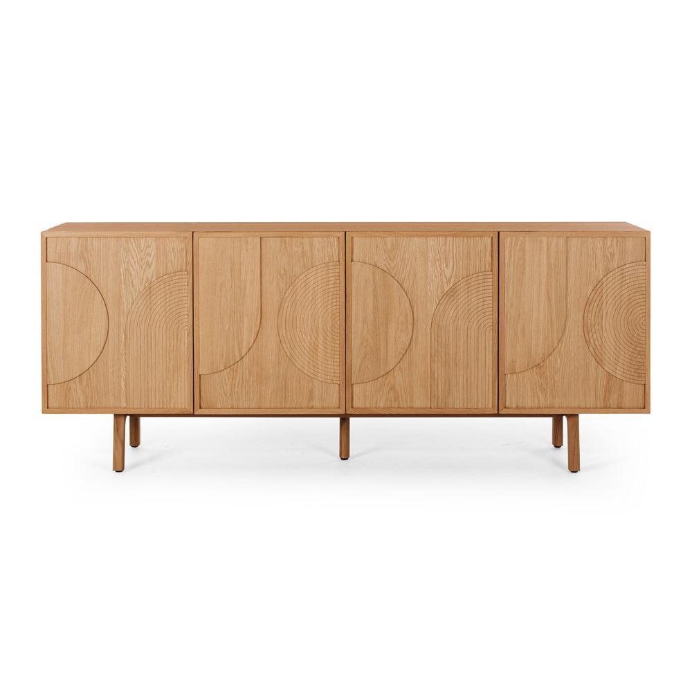 Arc Sideboard - Oak - Humble & Grand Homestore