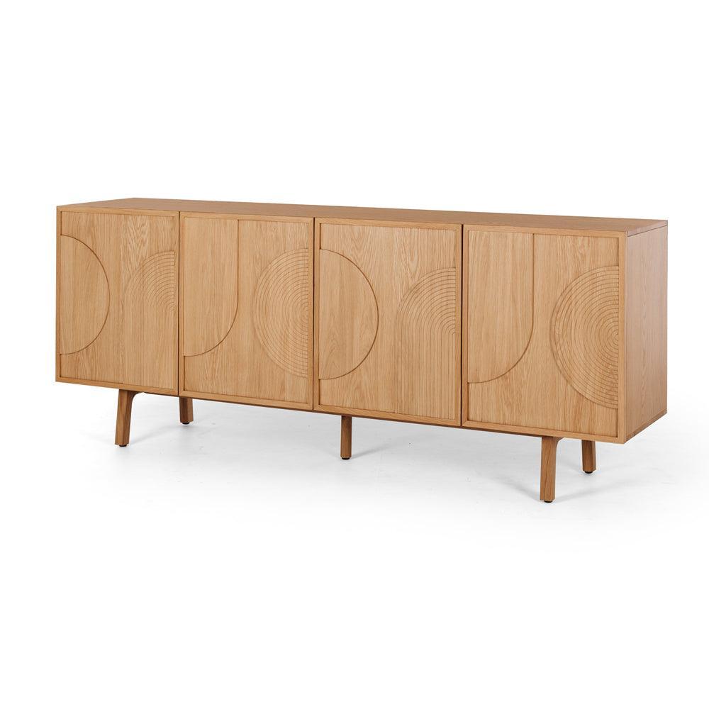 Arc Sideboard - Oak - Humble & Grand Homestore