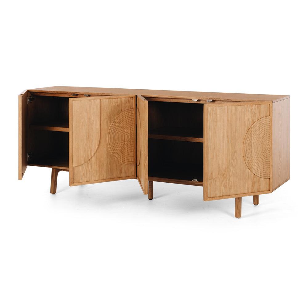 Arc Sideboard - Oak - Humble & Grand Homestore