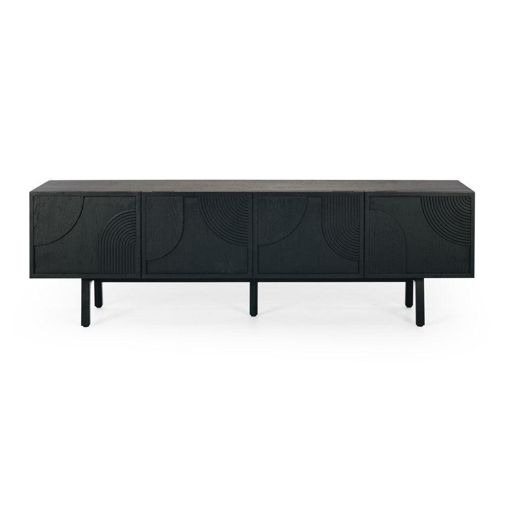 Arc TV Unit - Black - Humble & Grand Homestore