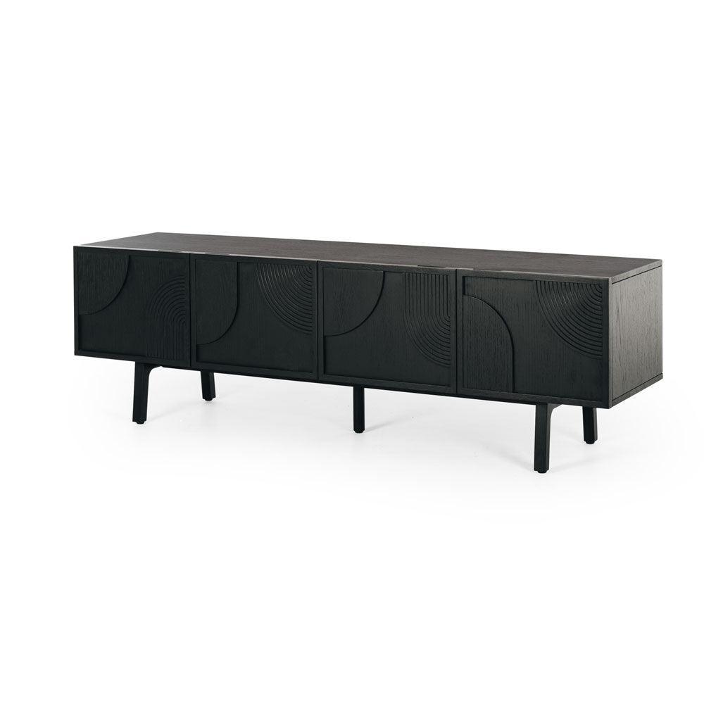 Arc TV Unit - Black - Humble & Grand Homestore