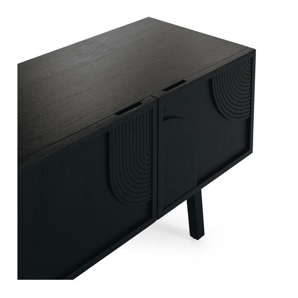 Arc TV Unit - Black - Humble & Grand Homestore