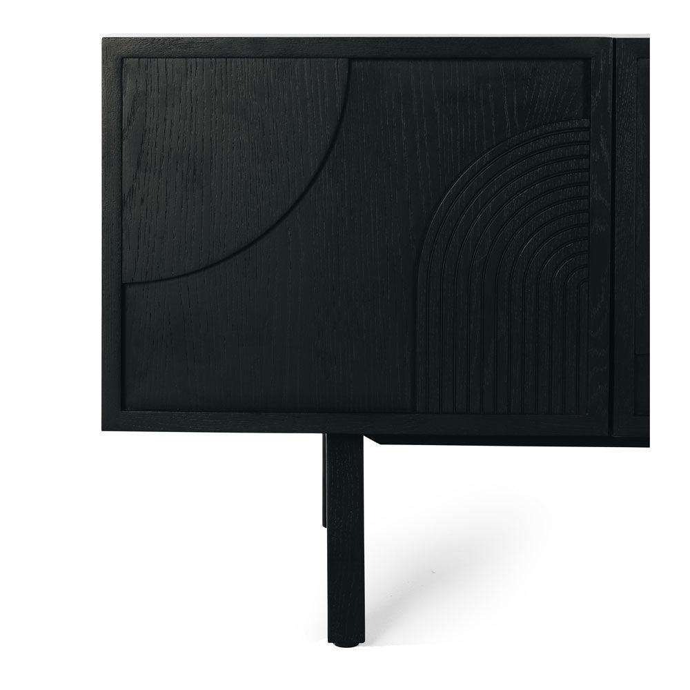 Arc TV Unit - Black - Humble & Grand Homestore