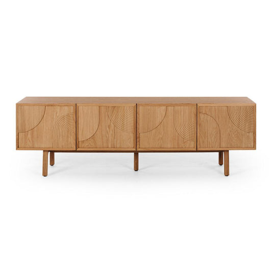 Arc TV Unit - Oak - Humble & Grand Homestore