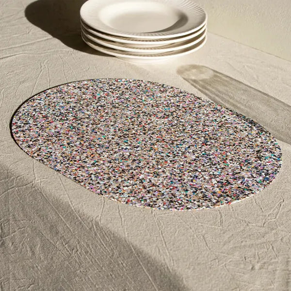 Beach Clean Oval Placemats - Set of 4