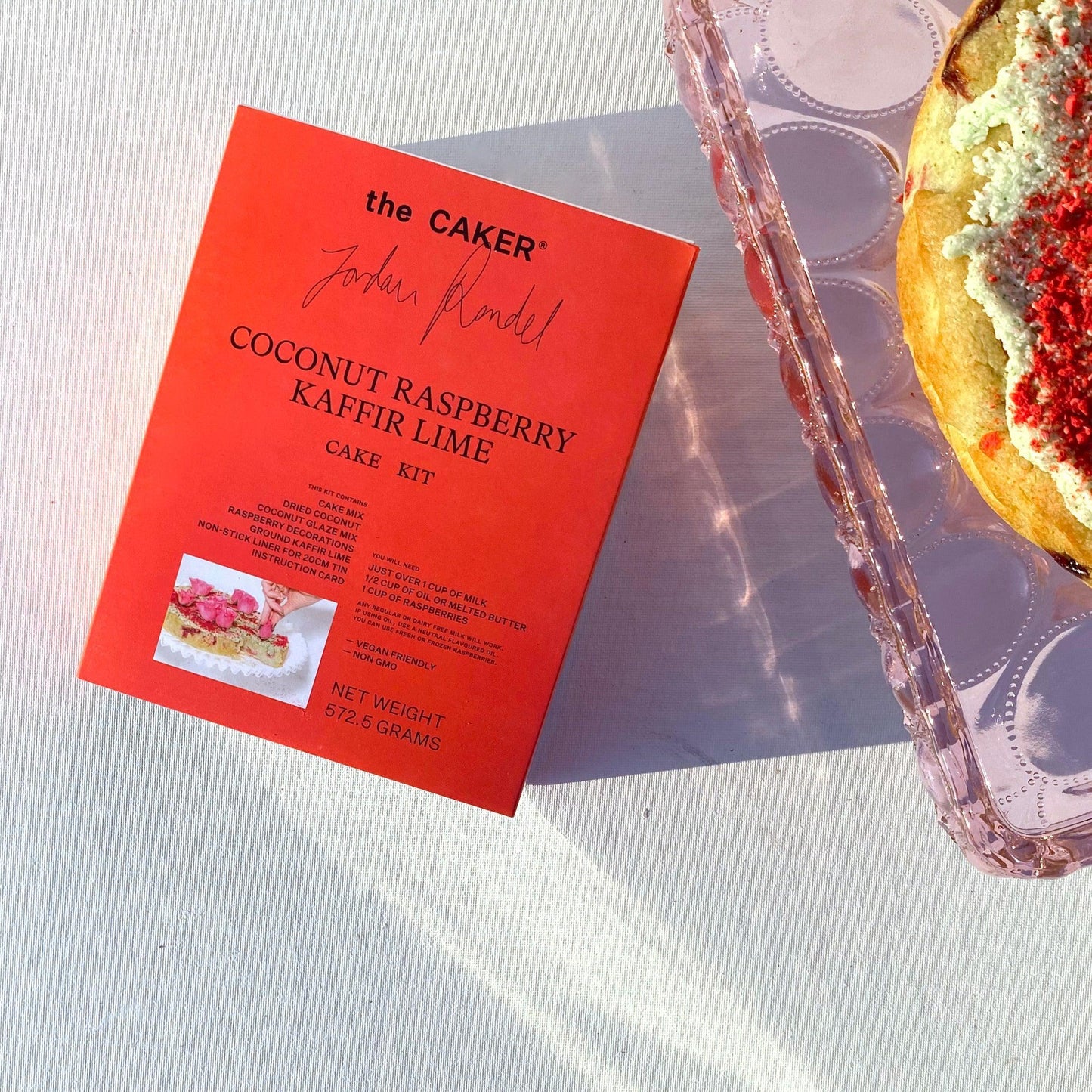 Cake Mix - Coconut Raspberry Kaffir Lime Leaf - Humble & Grand Homestore