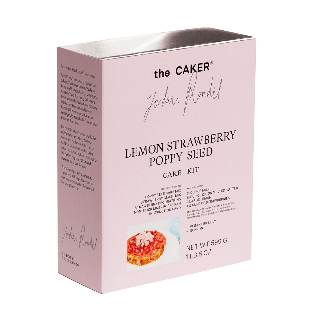 Cake Mix - Lemon Strawberry Poppy Seed - Humble & Grand Homestore