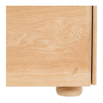 Cube Natural Oak Bedside - Oak Top - Humble & Grand Homestore