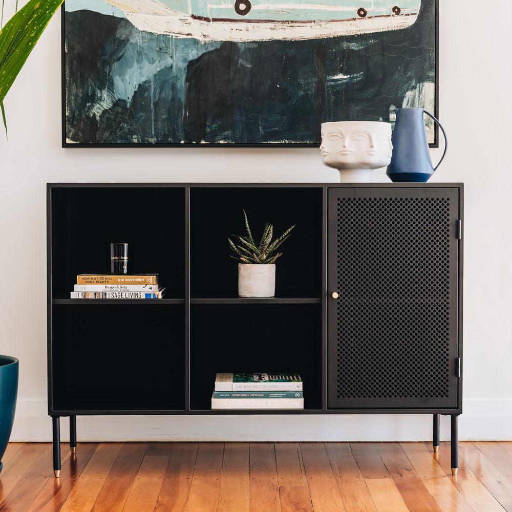 Dawn Sideboard - Black - Humble & Grand Homestore