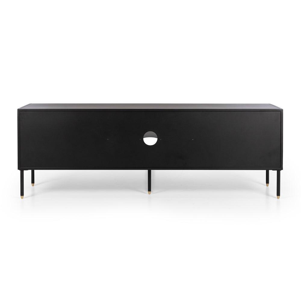 Dawn TV Unit 160 - Black - Humble & Grand Homestore