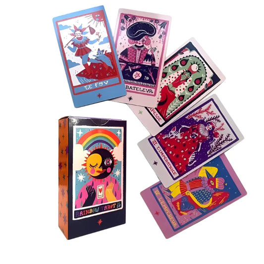 Rainbow Tarot - 78 Cards & Guide Book