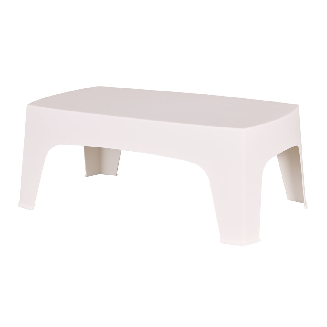 Edge Outdoor Coffee Table - White