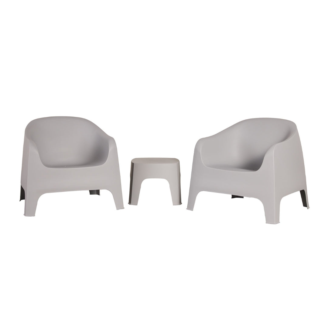 Edge Outdoor Lounge Chair - Grey