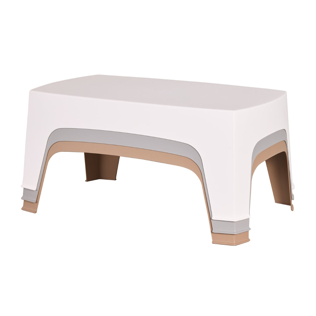 Edge Outdoor Coffee Table - White