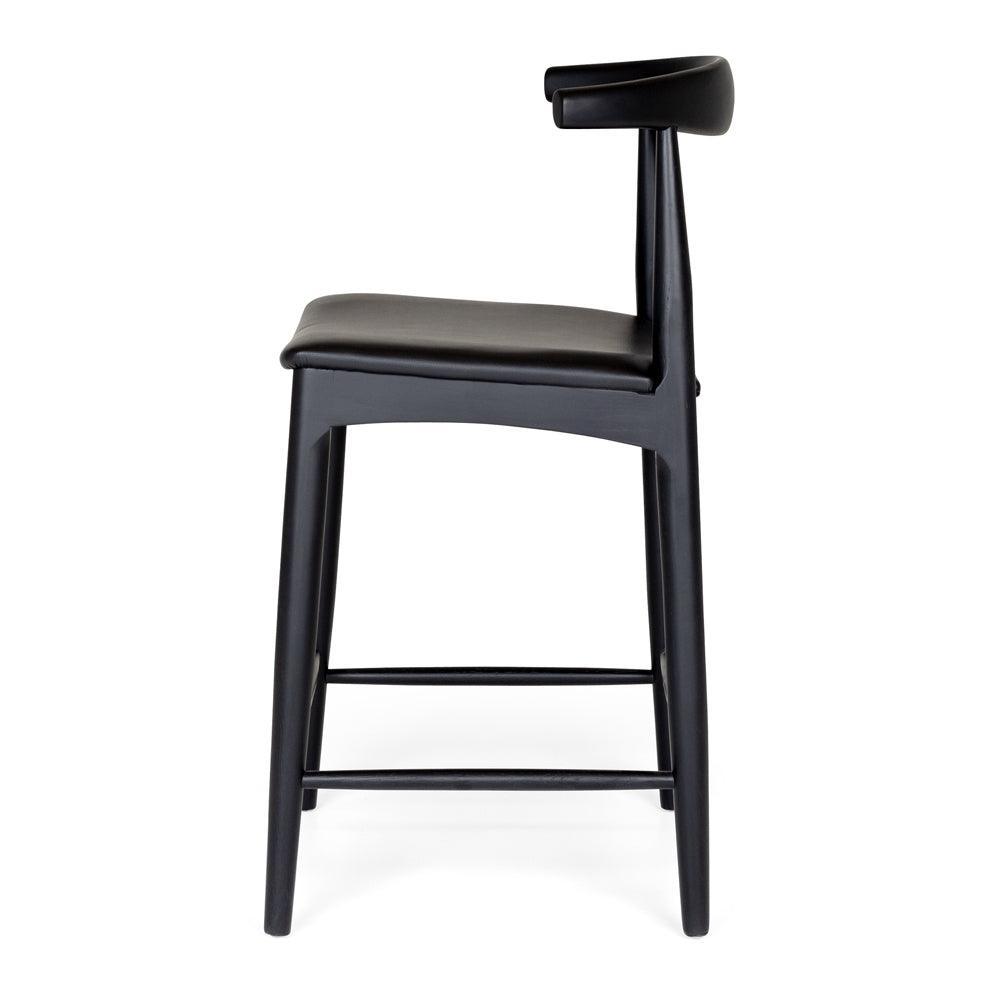 Elbow Barstool - Black - Humble & Grand Homestore