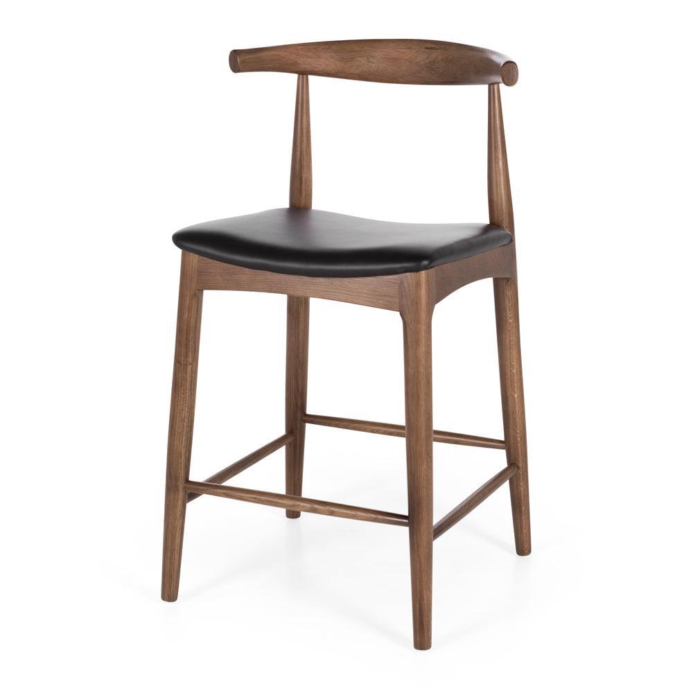 Elbow Barstool - Deep Oak - Humble & Grand Homestore