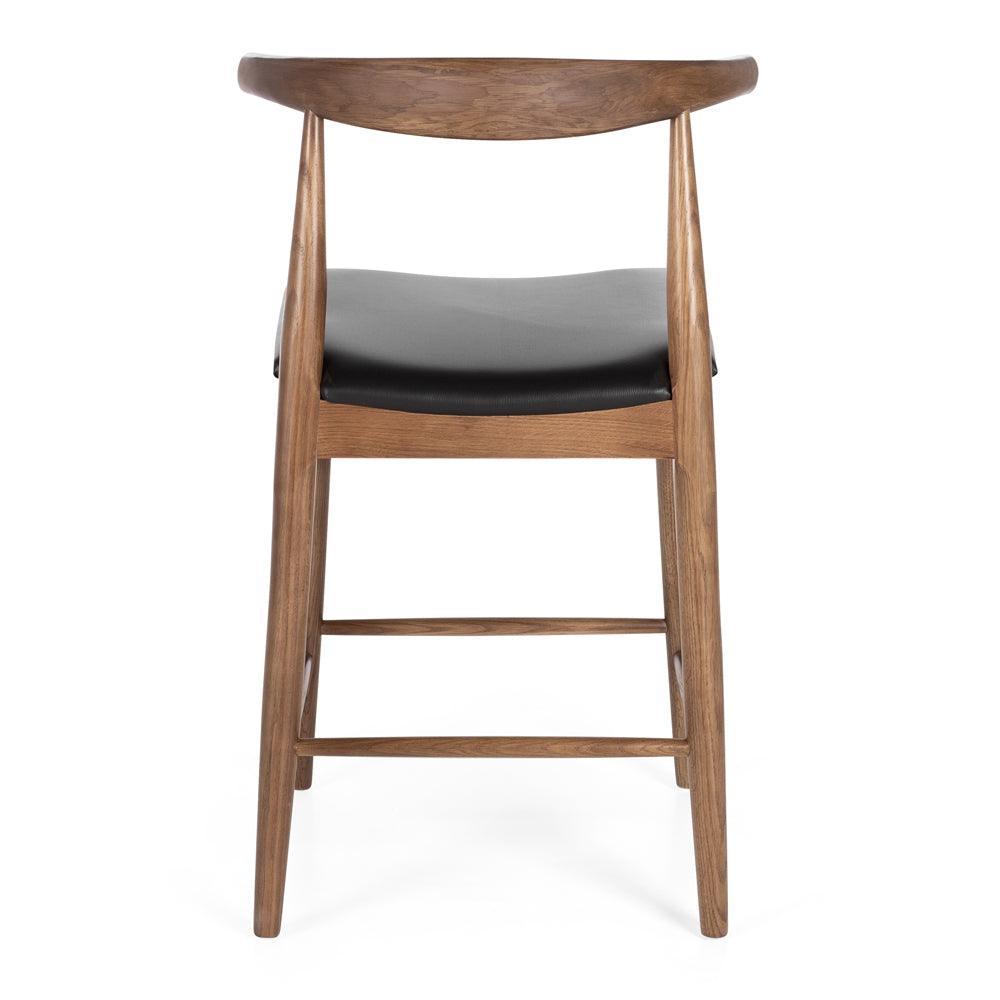 Elbow Barstool - Deep Oak - Humble & Grand Homestore