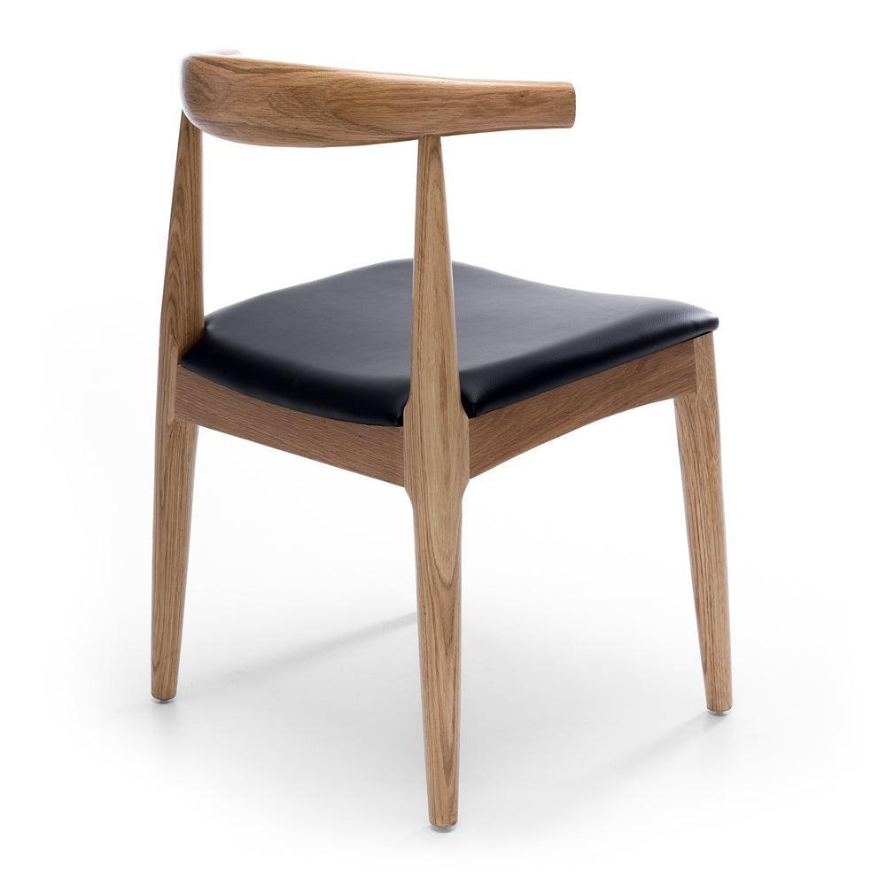 Elbow Dining Chair - Natural Oak - Humble & Grand Homestore