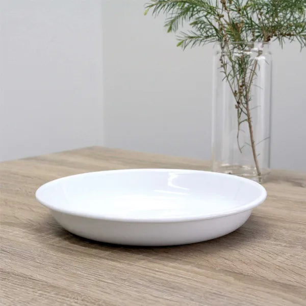 Enamel Plate - White