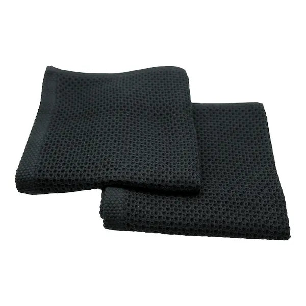 Simple Things Wash Cloths 2 Pack - Black