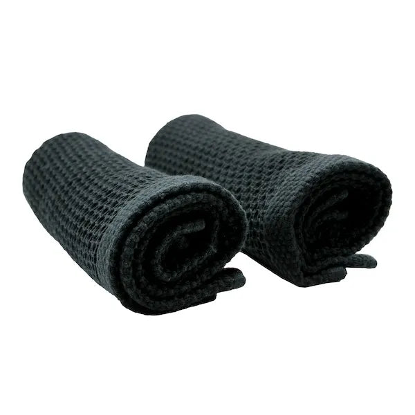 Simple Things Wash Cloths 2 Pack - Black