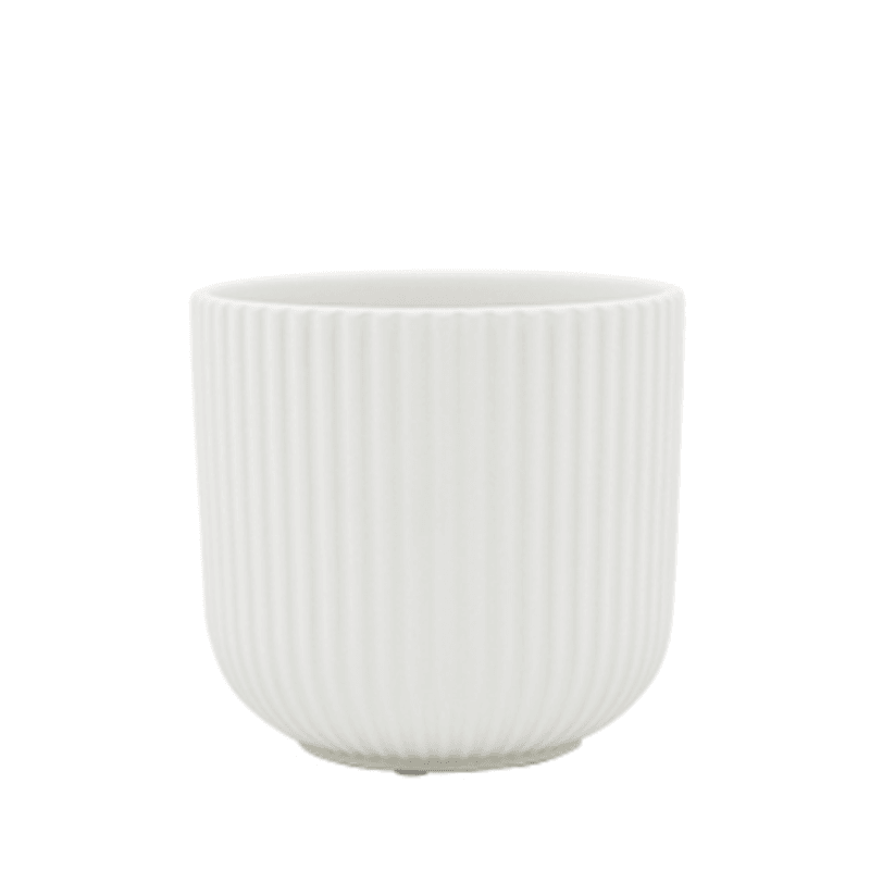 Floyd Ribbed Ceramic Planter - Humble & Grand Homestore