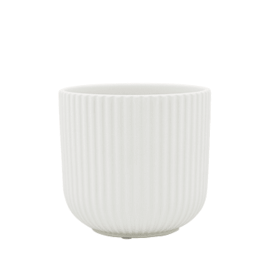 Floyd Ribbed Ceramic Planter - Humble & Grand Homestore