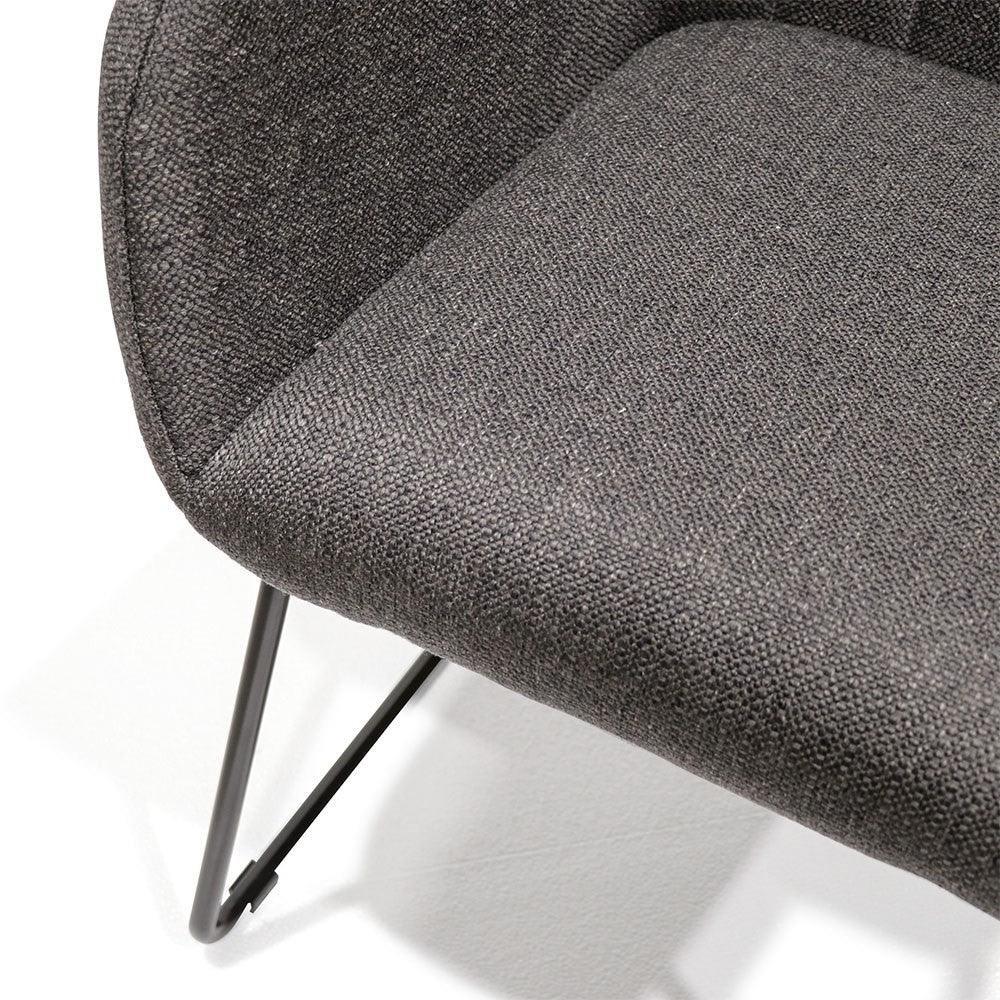 Folio Dining Chair - Charcoal - Humble & Grand Homestore