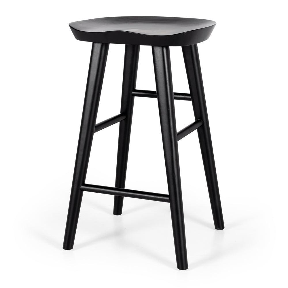 Fuji Barstool - Black - Humble & Grand Homestore